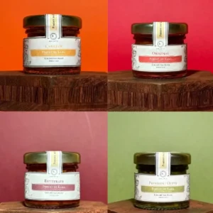 coffret découverte avec poivron et olives vertes 30ml